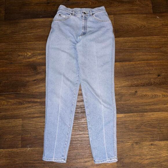 Vintage lee high waisted tapered jeans - Picture 7 of 8